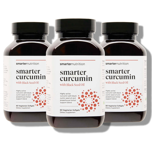 SMARTERNUTRITION botellas frontales mostrando el envase y la cantidad, claridad en elección