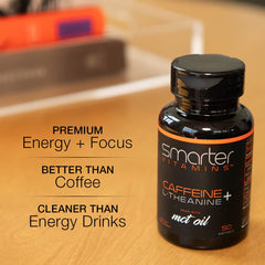 SmarterVitamins empaque lateral con información nutricional para tranquilidad del usuario