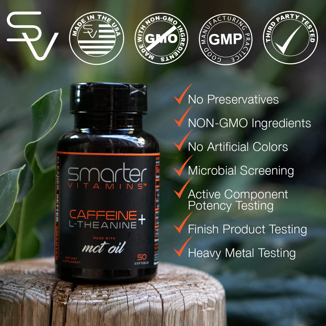 SmarterVitamins softgel antes de entrenamiento para energía sostenida