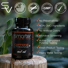 SmarterVitamins softgel antes de entrenamiento para energía sostenida