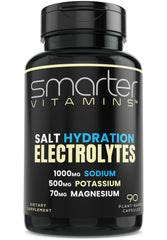 SmarterVitamins frente del empaque muestra beneficios de electrolitos