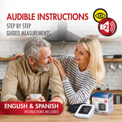 SmartHeart primer plano del manguito amplio, ajuste cómodo y seguro