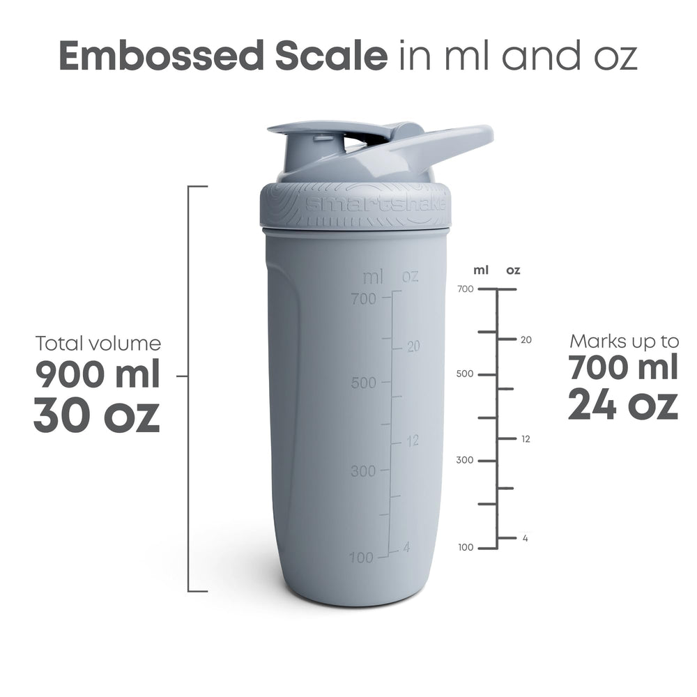 Smartshake detalle de recubrimiento en polvo para mejor agarre y resistencia