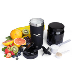 Smartshake en uso en gimnasio mezclando batido y facilitando hidratación rápida