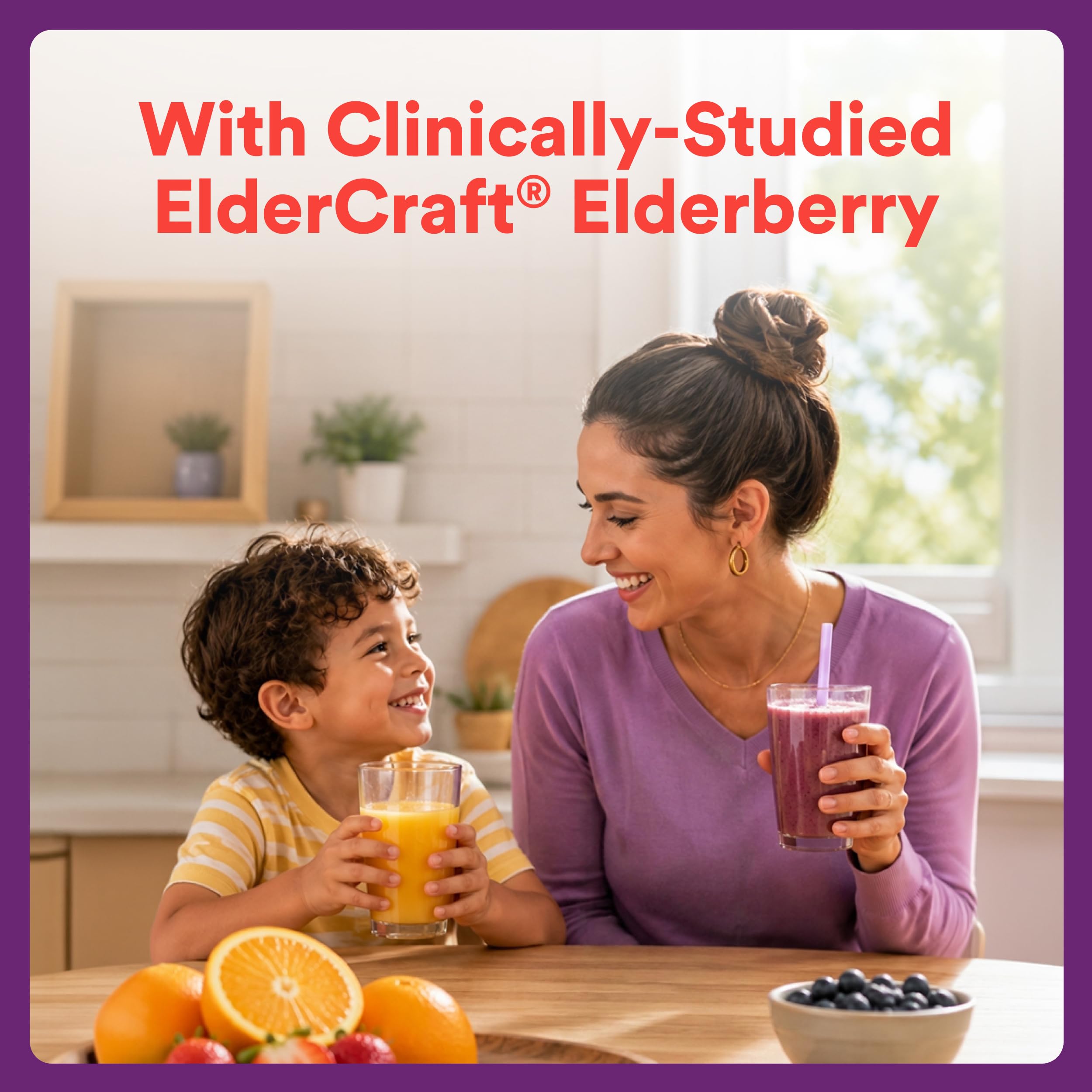 Etiqueta SmartyPants con lista de ingredientes y formas bioactivas
