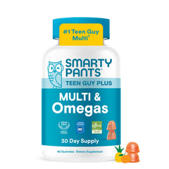 Smartypants envase frontal Teen Guy Plus mostrando información clara y confianza