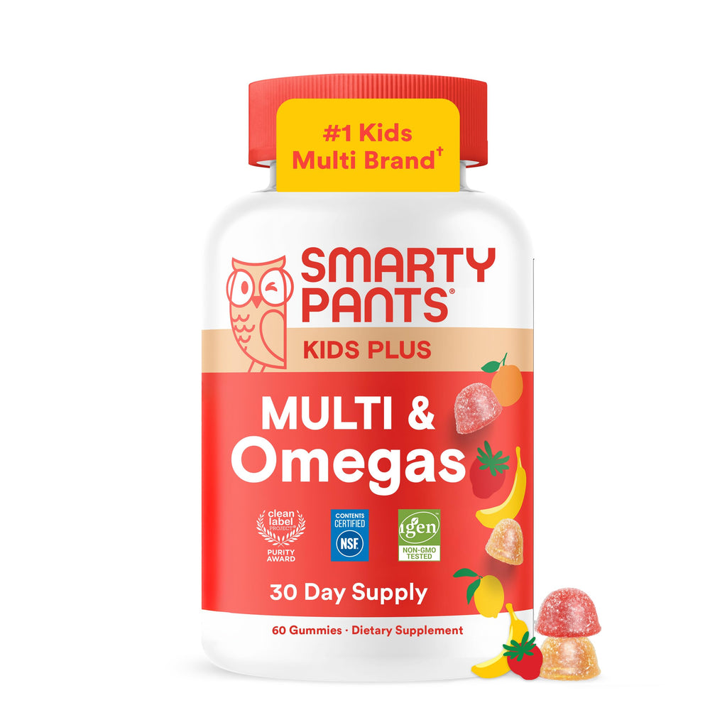 SmartyPants vista frontal del envase mostrando el diseño y beneficios