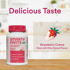 Imagen de ingredientes destacando probióticos y prebiótico M-Gard SmartyPants