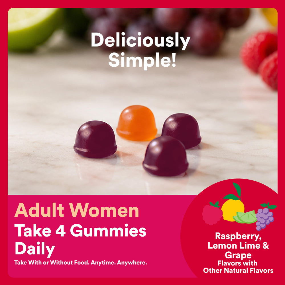 Gomitas sabor frambuesa SmartyPants que resaltan sabor natural
