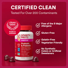 SmartyPants sello Clean Label Project certificación y confianza
