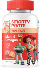 SmartyPants frasco frente mostrando diseño Toy Story 5 y beneficios visibles