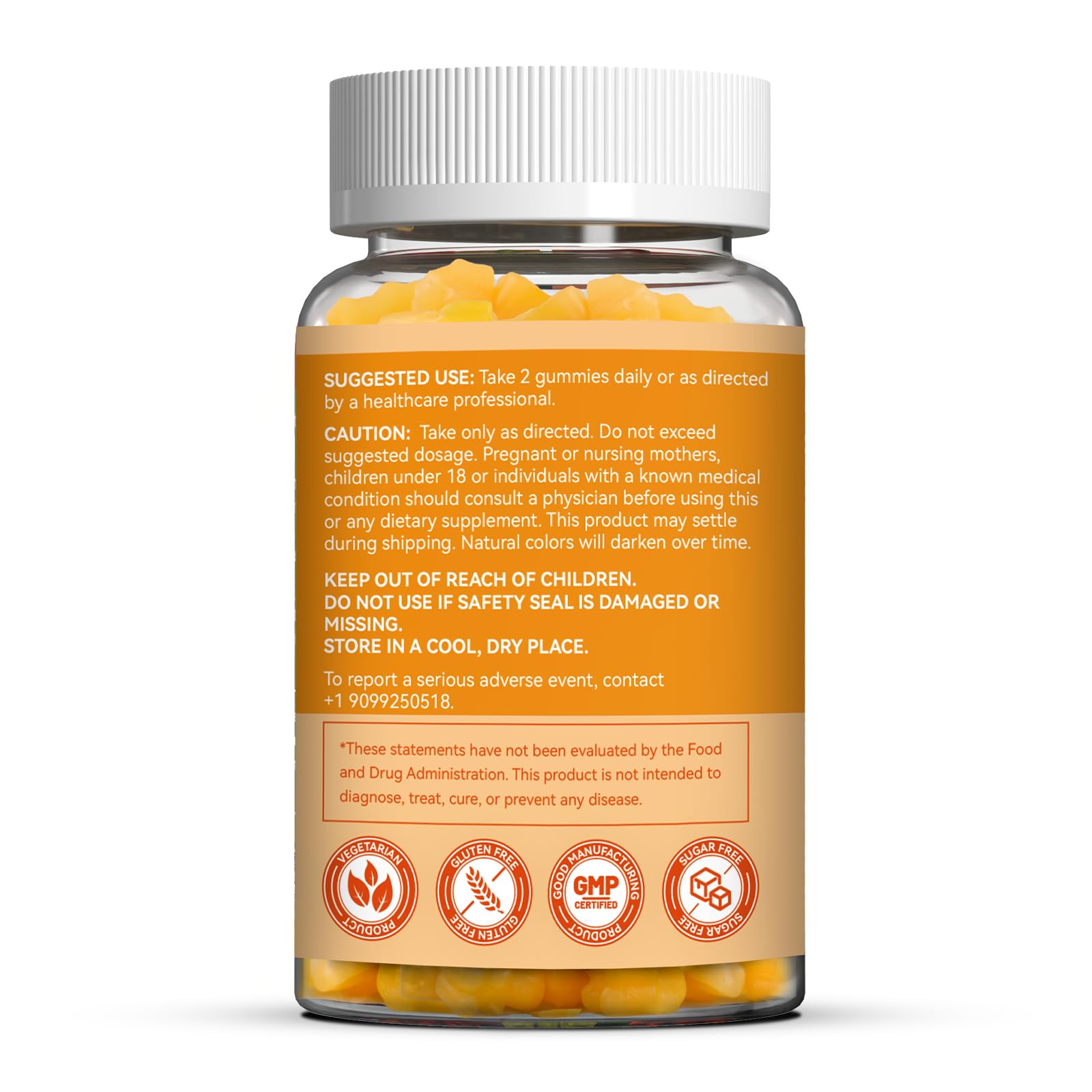 Gominolas SmildeHeal sabor piña ingredientes naturales sin artificios