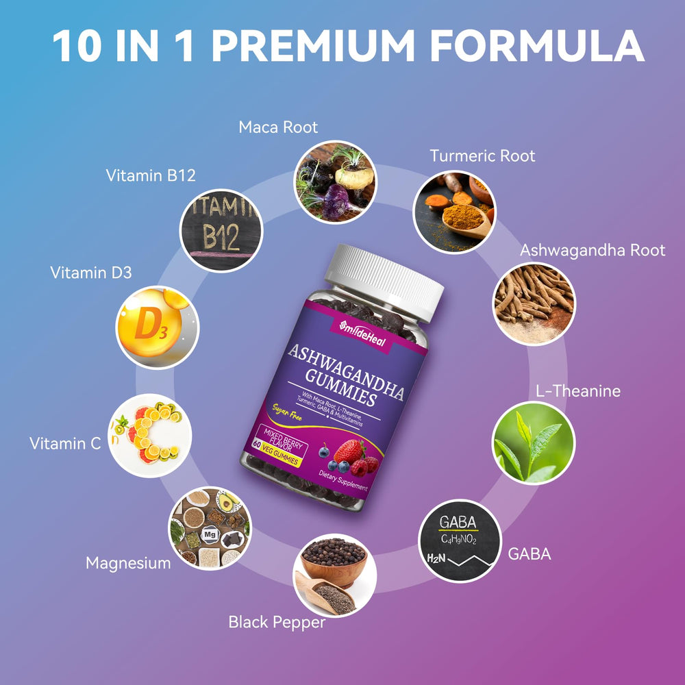 SmildeHeal etiqueta de ingredientes destacando fórmula completa