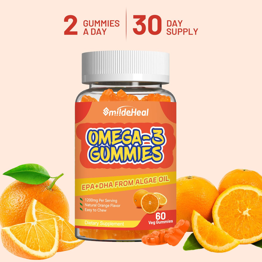 SmildeHeal caja y frasco listos para envío como opción regalo