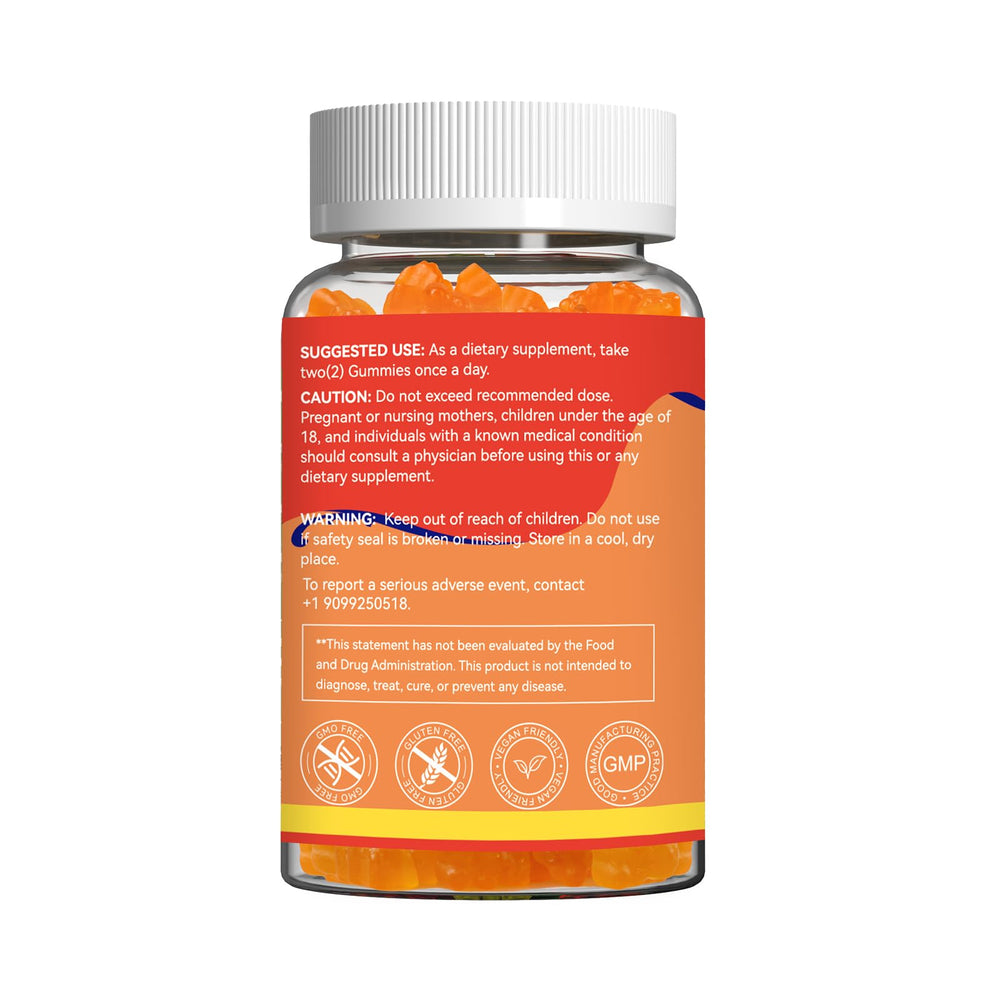 SmildeHeal primer plano de gomita texturizada para alta absorción