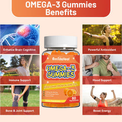SmildeHeal surtido de gomitas mostrando color natural y forma