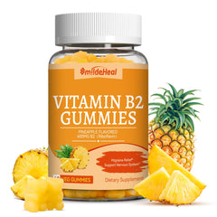 SmildeHeal gominolas de Vitamina B2 en botella, fáciles de tomar a diario