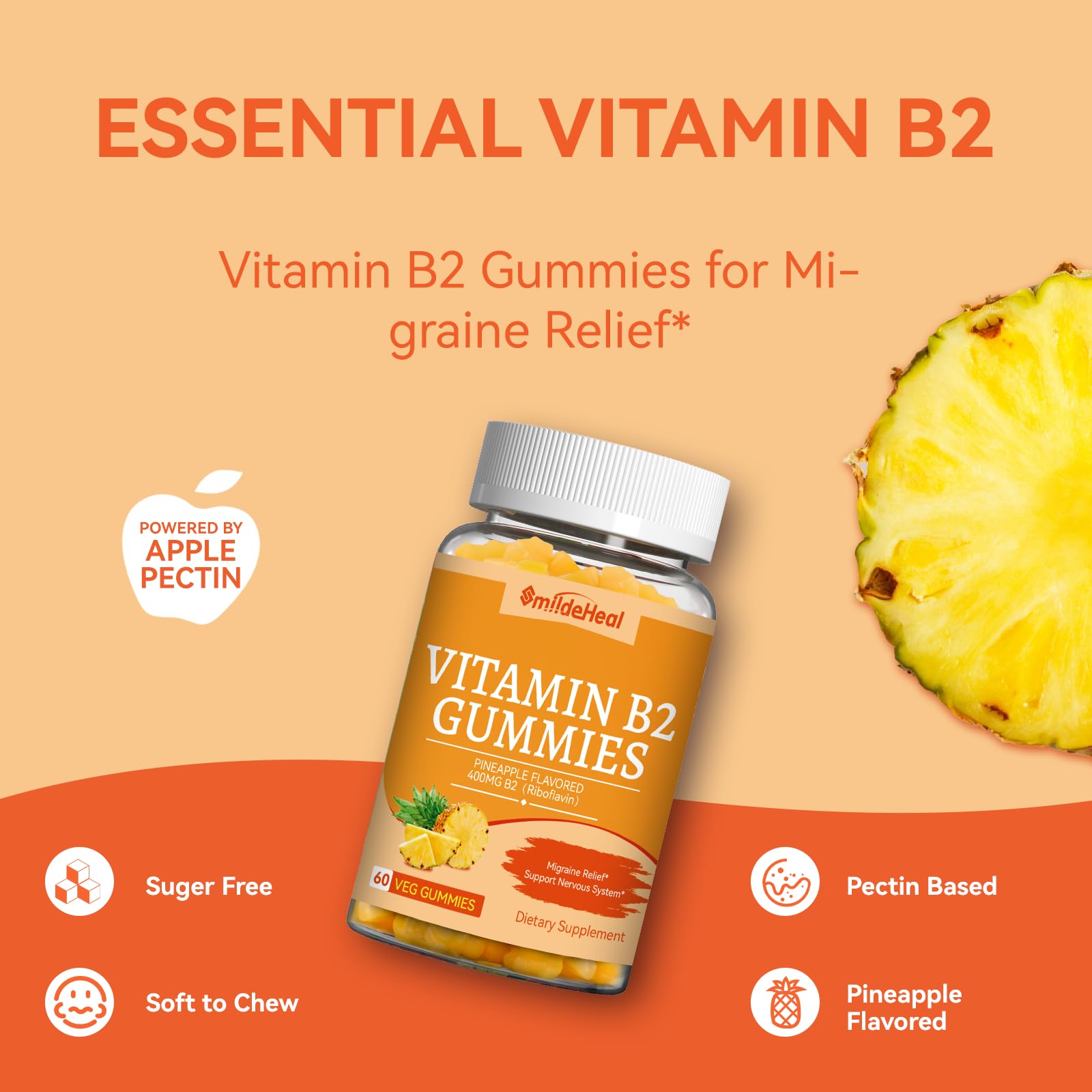 SmildeHeal gominolas textura suave, agradable al paladar