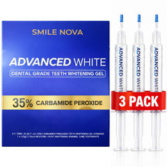 SMILE NOVA frente del empaque mostrando el kit profesional y beneficios