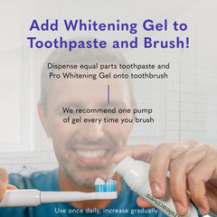 smileactives persona cepillándose con gel y pasta evidenciando uso diario fácil