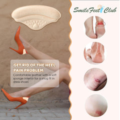 SmileFeet Club detalle del adhesivo triple capa para fijación fuerte sin residuos