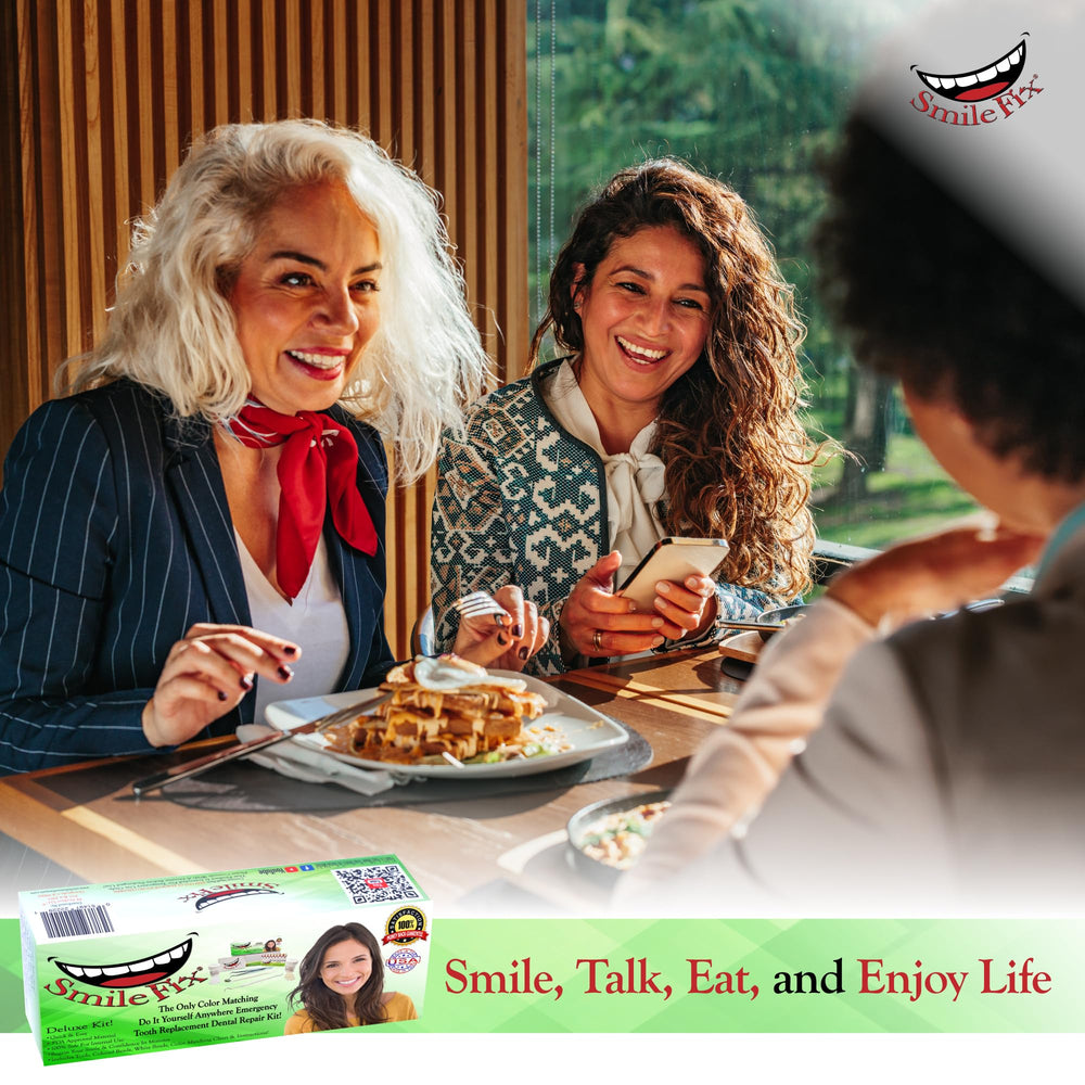 SmileFix comparación de tamaño con moneda para referencia y ajuste