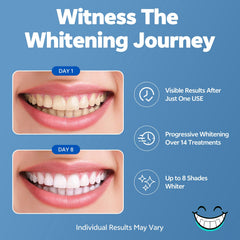 SmileFreshness aplicación de tiras en mano para uso práctico y portátil
