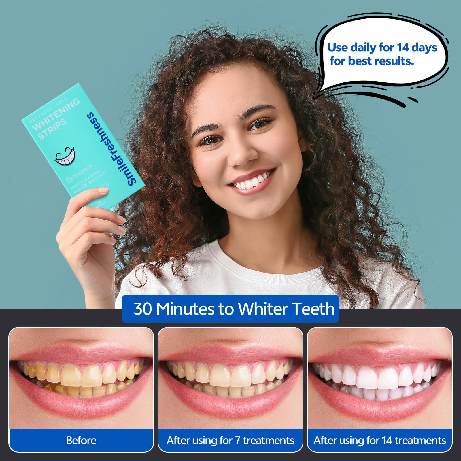 SmileFreshness estilo de vida en baño matutino, uso conveniente diario