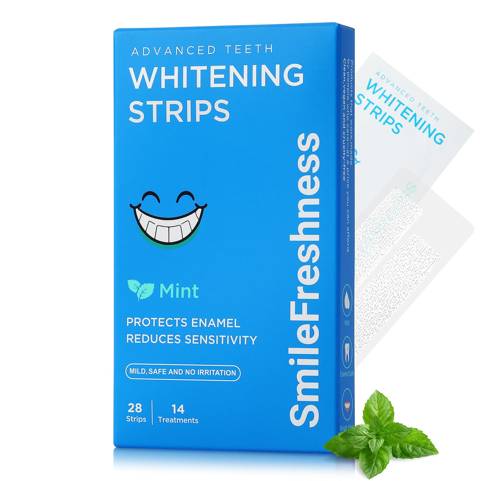 SmileFreshness frente del empaque mostrando diseño y cantidad para decisión rápida