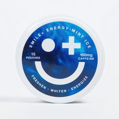 Smile+ lata Mint Ice frontal mostrando el envase y la marca para identificar producto