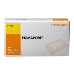 Smith & Nephew detalle de la almohadilla PRIMAPORE, baja adherencia que protege tejido
