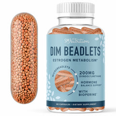 SMNutrition envase frontal mostrando DIM 200 mg para fácil identificación