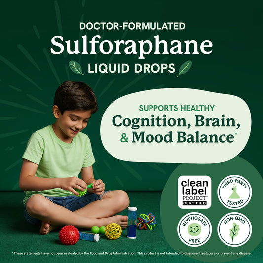SMNutrition detalle de la etiqueta con información de sulforafano