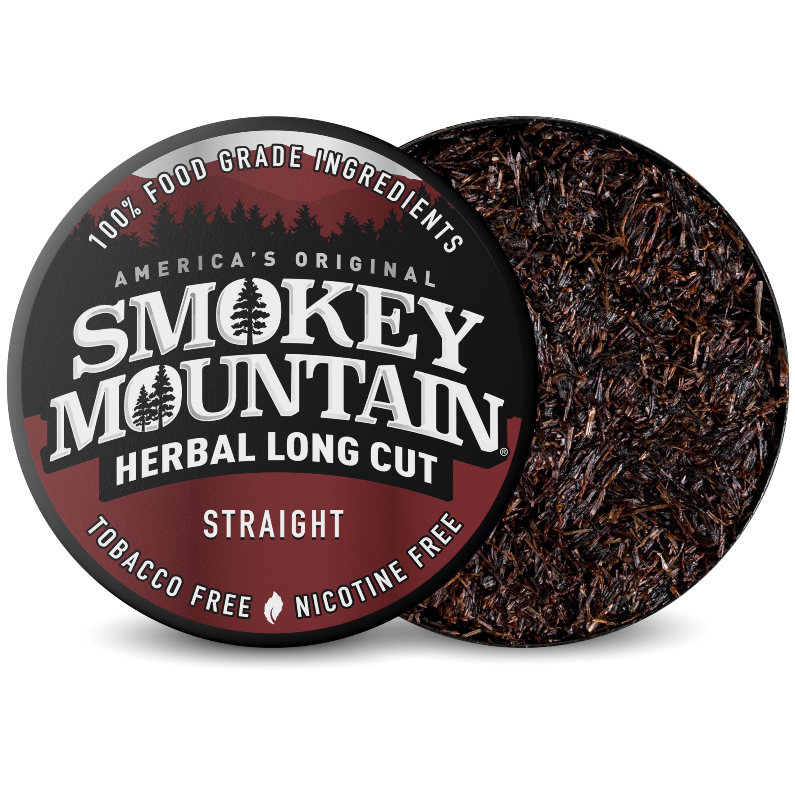 Smokey Mountain lata abierta revelando textura suelta y frescura garantizada