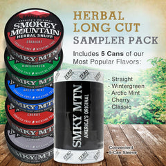 SMOKEY MOUNTAIN – latas abiertas mostrando sabores variados y fácil acceso