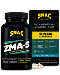 SNAC ZMA-5 vista frontal del envase, práctico y compacto