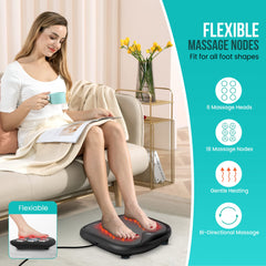 Snailax detalle de nodos shiatsu flexibles que ofrecen masaje profundo y adaptabilidad