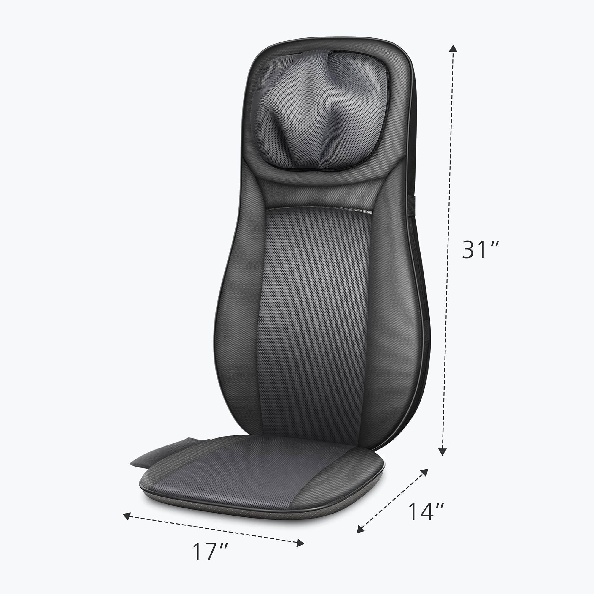 Snailax comparación de tamaño junto a una silla para referencia