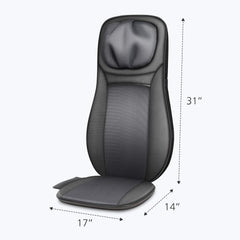 Snailax comparación de tamaño junto a una silla para referencia