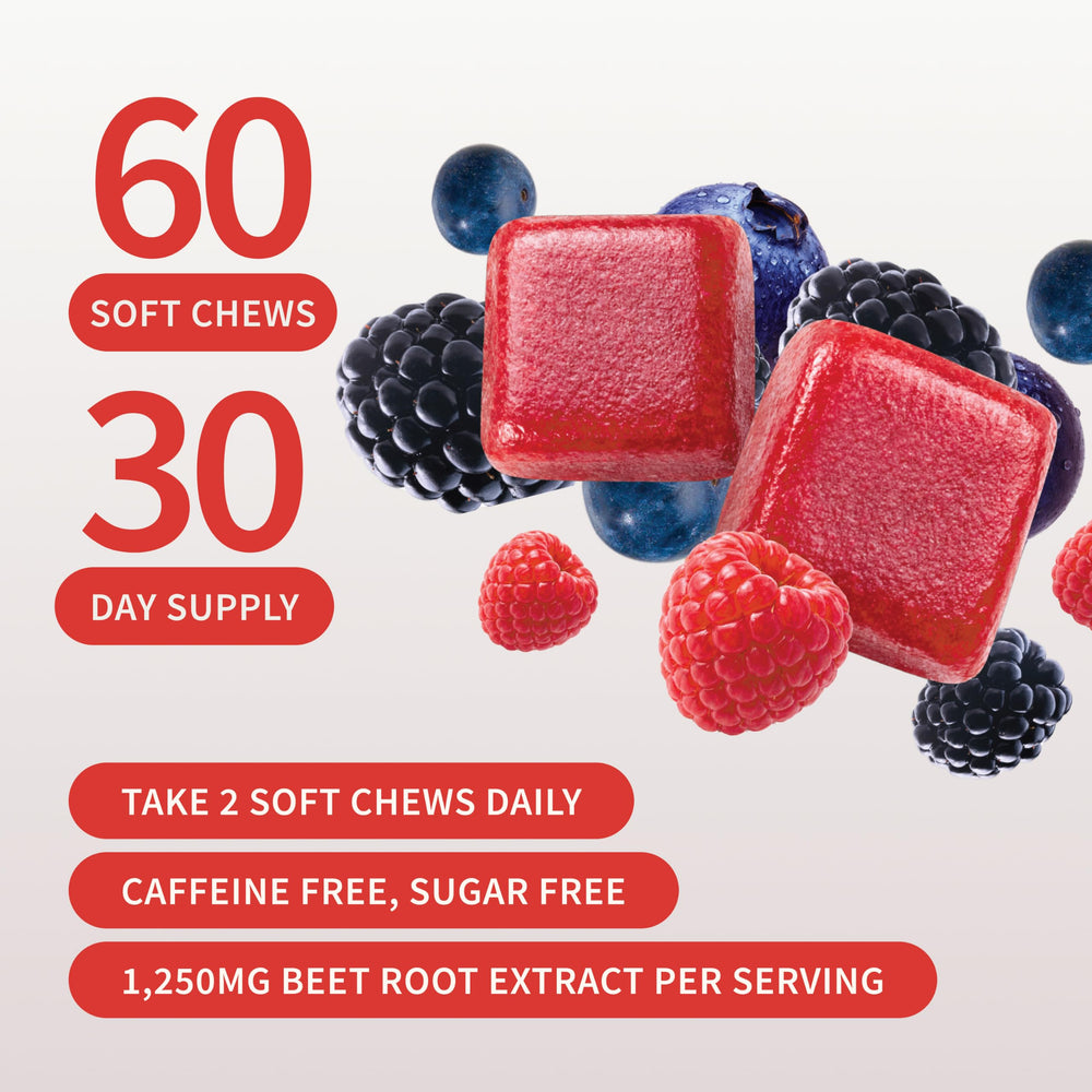 Snap Supplements bolsa abierta con masticables listos para consumir