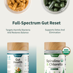 Snap Supplements mano sosteniendo frasco para comparación de tamaño