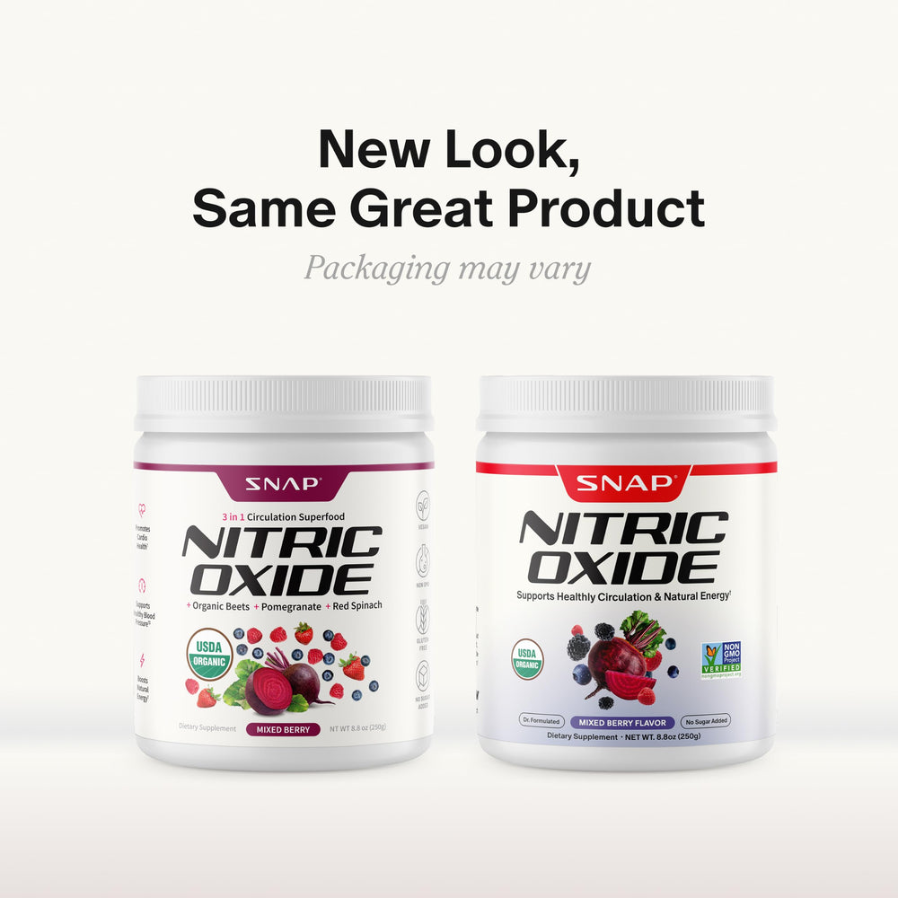 Snap Supplements sello USDA Organic en frasco, confianza y calidad orgánica