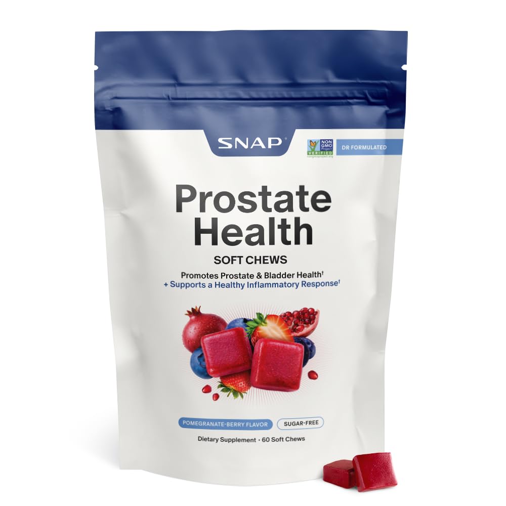 Snap Supplements envase frontal mostrando tabletas y beneficios claros