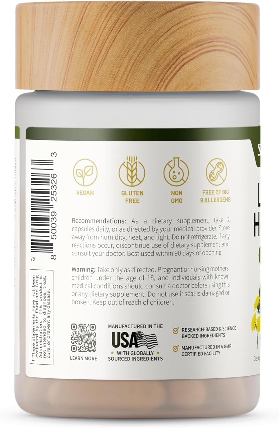 Snap Supplements comparativa de tamaño junto a una moneda, referencia práctica