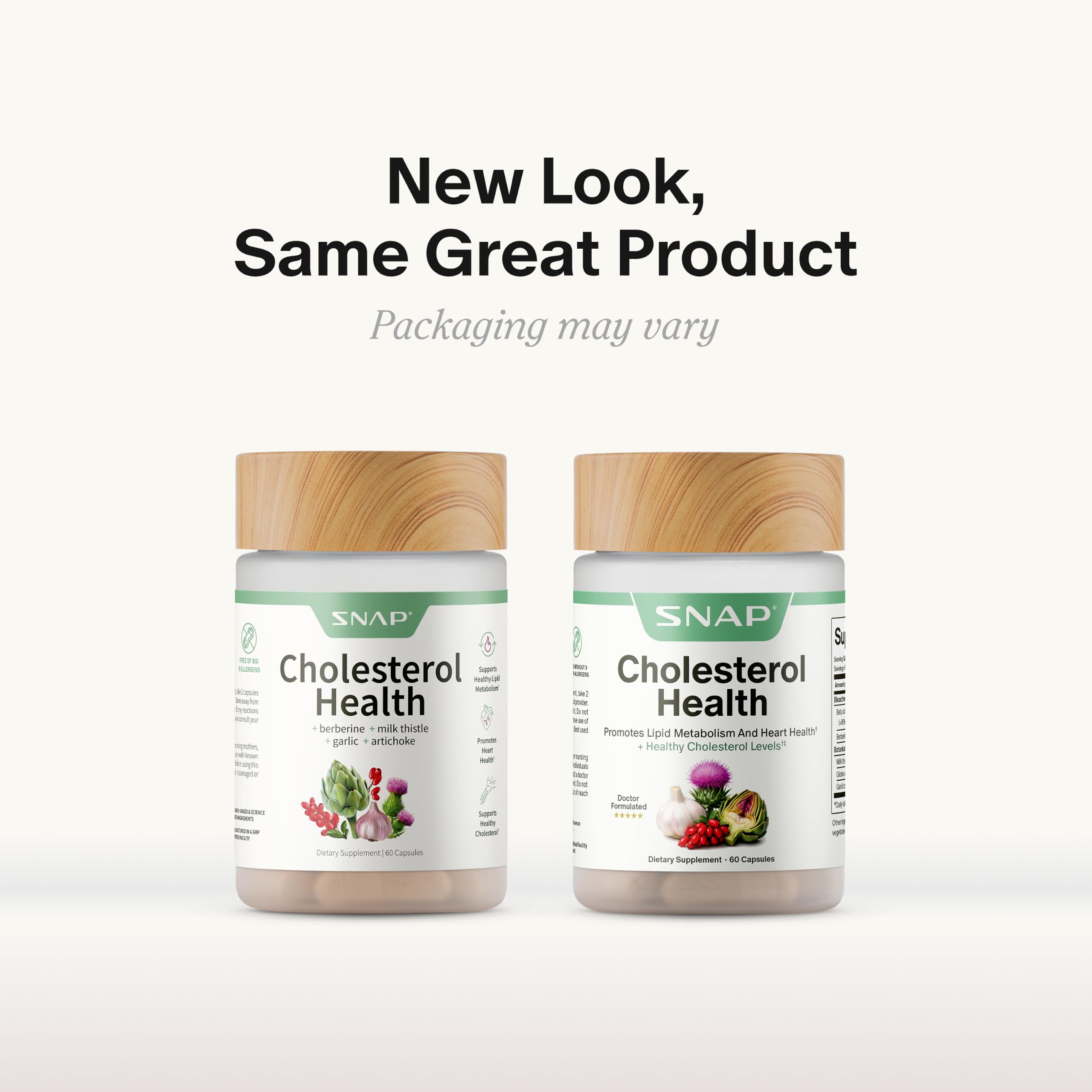 Snap Supplements cápsulas junto al desayuno para ejemplo de uso