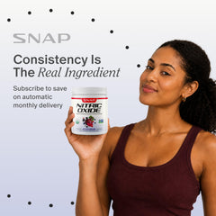 Snap Supplements uso durante entrenamiento, alternativa sin cafeína para energía