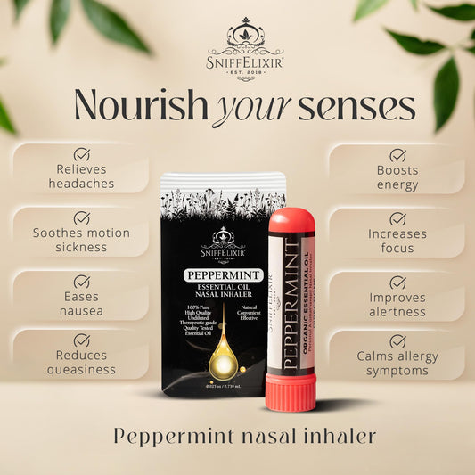 Detalle de la mecha SniffElixir que conserva aceite para inhalaciones prolongadas