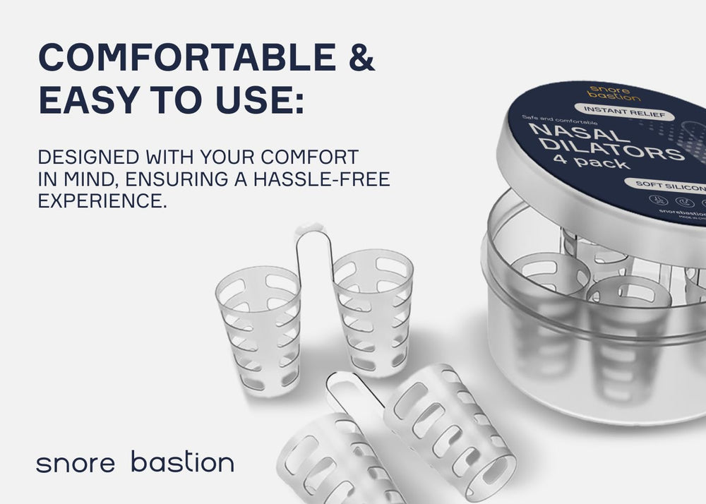Snore Bastion vista lateral del cono que muestra diseño ergonómico