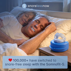 SnoreLessNow Somnofit-S ambiente dormitorio lifestyle que transmite tranquilidad