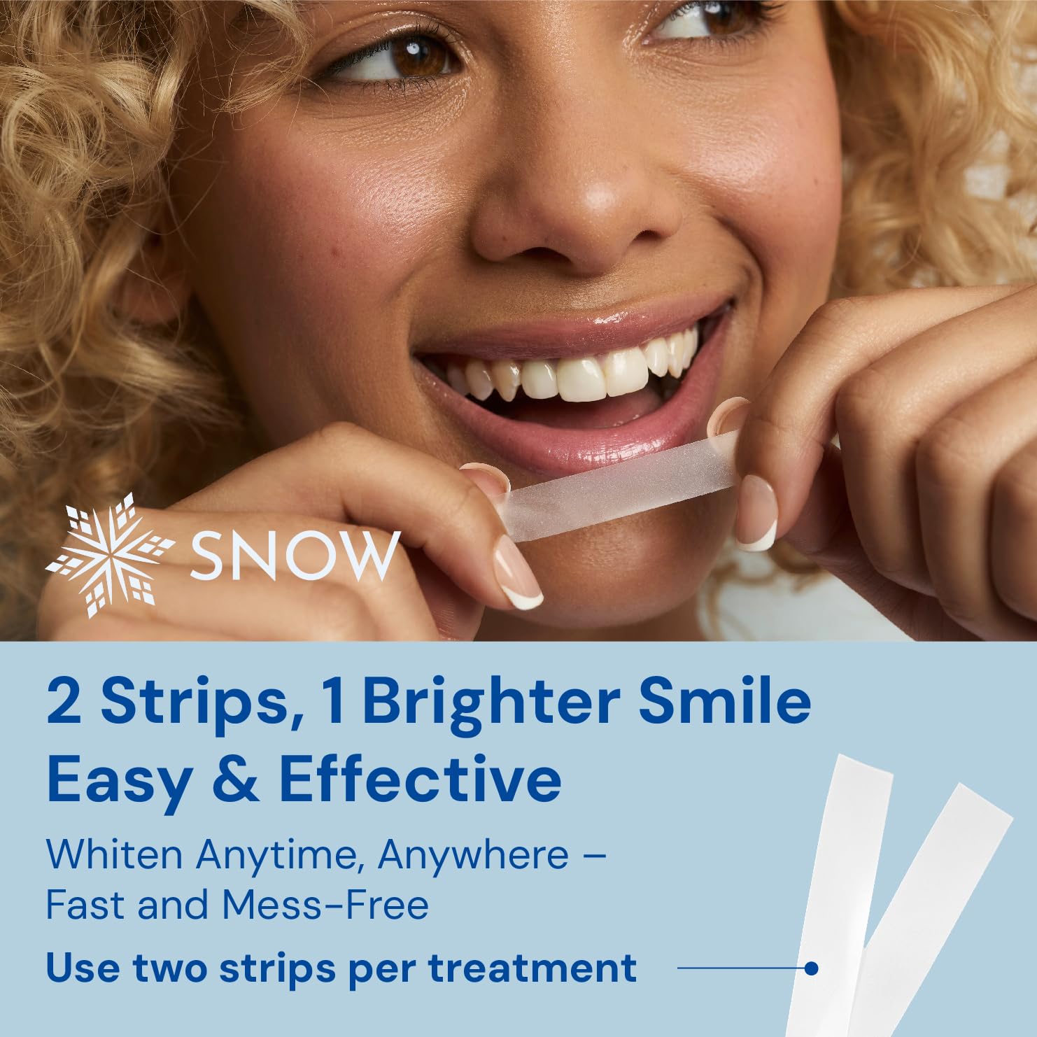 SNOW producto en ambiente de baño que transmite frescura y rutina